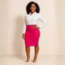 Naledi Classic Pencil Skirt
